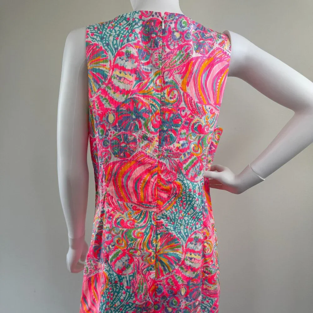 Lilly Pulitzer Sundress with White Scallop Trim - Picture 7 of 8